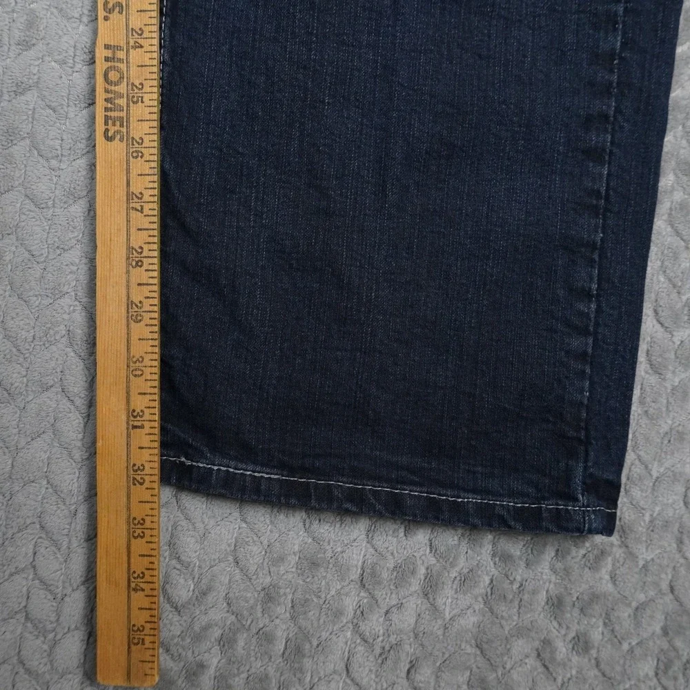 Levi's 505 Jeans Mens 38x32 Dark Wash Straight Leg Denim Regular Fit
